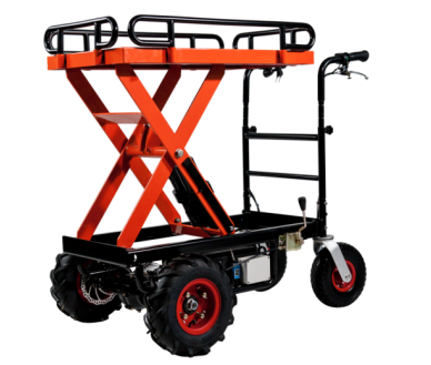 电动行走四轮升降车