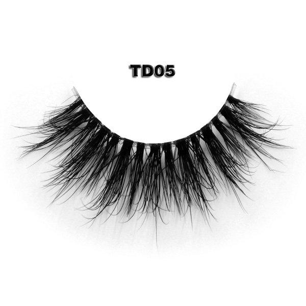 3D Mink Lashes With Invisible Band TD05