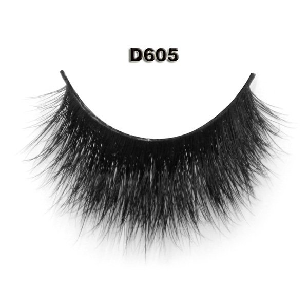 3D Mink Lashes With Black Cotton Band D605