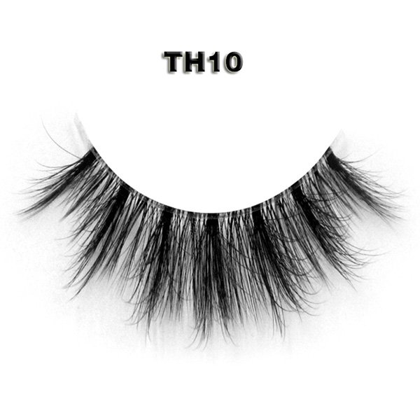 3D Silk Lashes With Invisible Band HT10