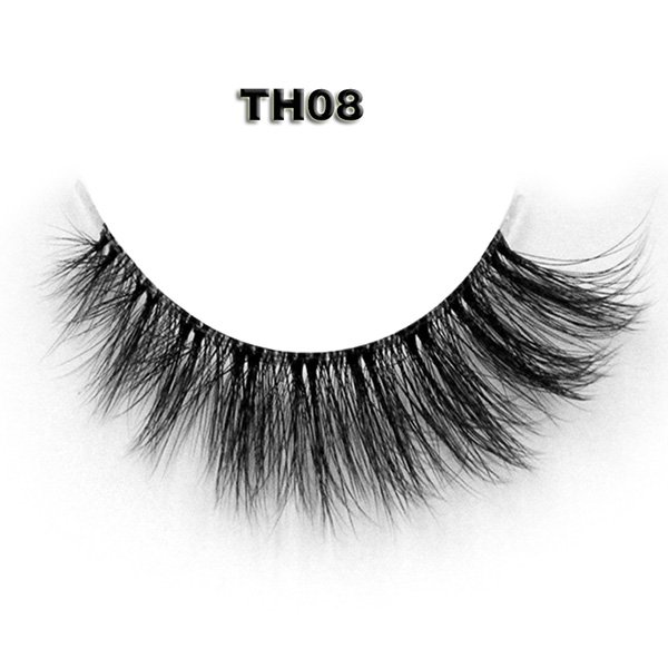 3D Silk Lashes With Invisible Band HT08