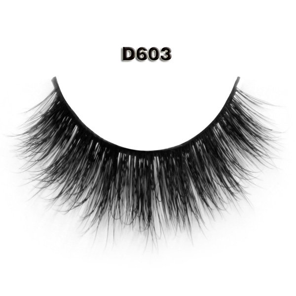 3D Mink Lashes With Black Cotton Band D603