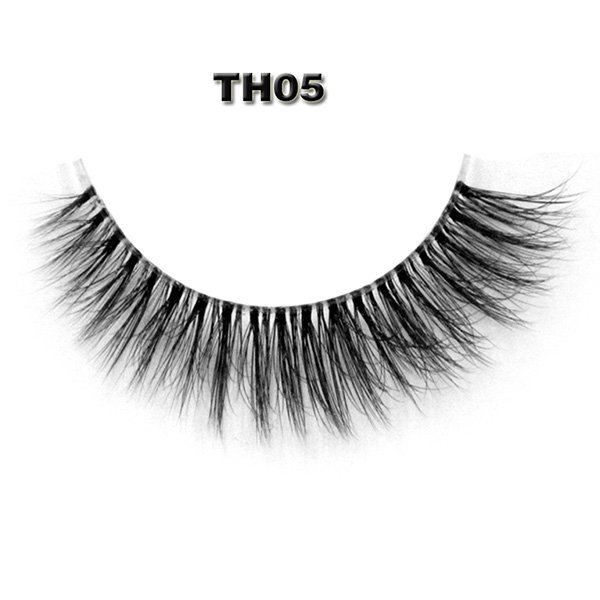 3D Silk Lashes With Invisible Band HT05