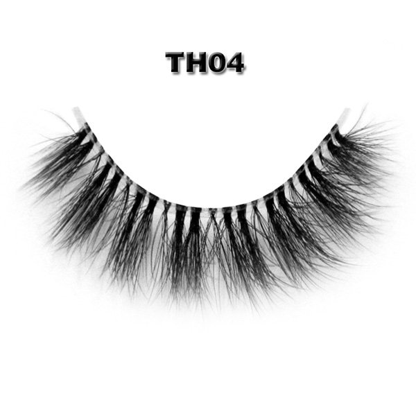 Silk 3D  Lashes With Invisible Band HT04