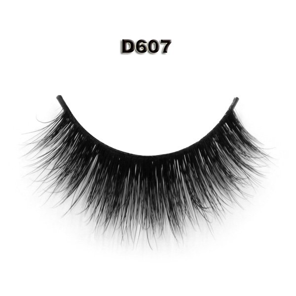 3D Mink Lashes With Black Cotton Band D607