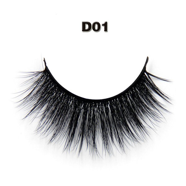 3D Silk Lashes wholesale own brand eyelashes D01