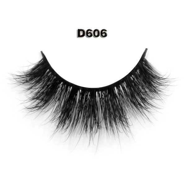 3D Mink Lashes With Black Cotton Band D606