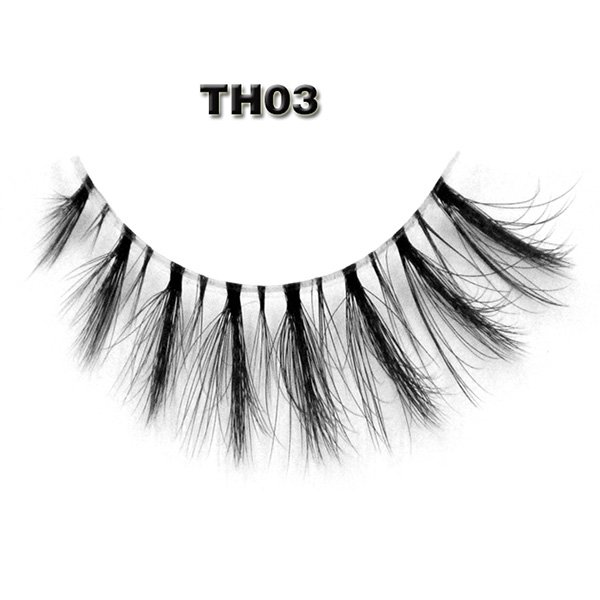 3D Silk Lashes With Invisible Band HT03