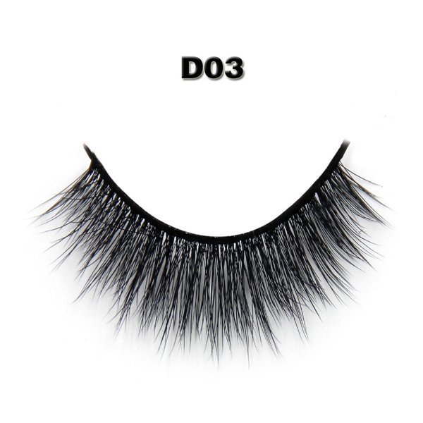 Huda Beauty 3D Silk Faux Mink Eyelashes For Wholesale D03