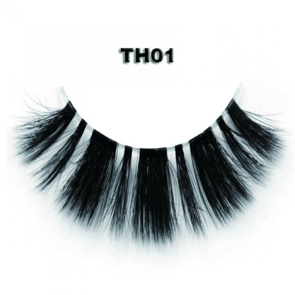 3D Faux Mink Lashes With Invisible Band TH01