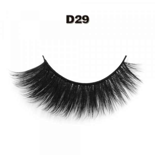 Faux mink lash D29 premium quality custom box