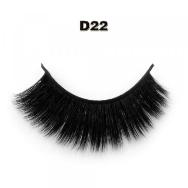 Faux mink lash D22 premium quality custom box