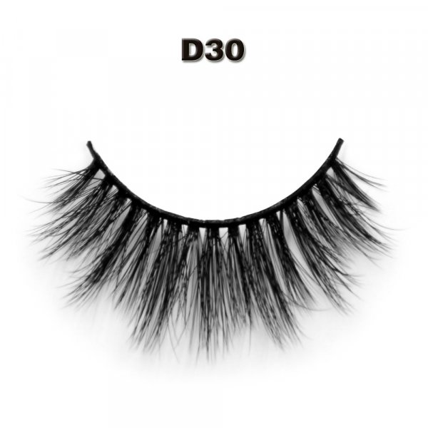 Faux mink lash D30 premium quality custom box