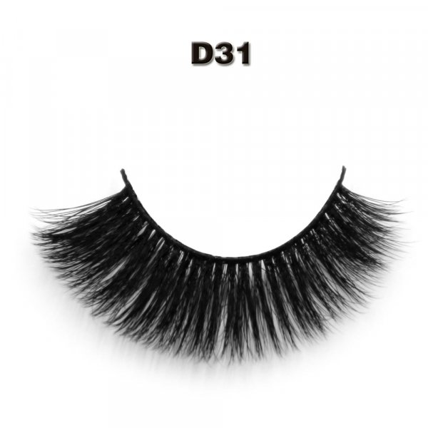 Silk lashes D031 custom packaging