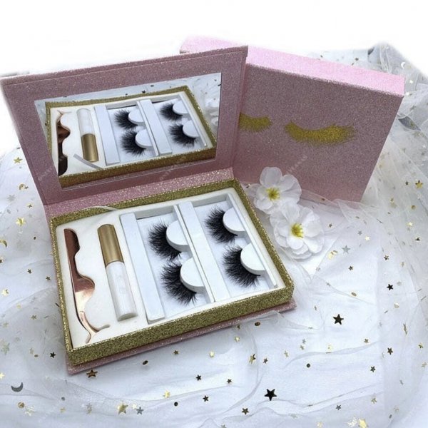 Siberian Real Premade Volume Fans Extension 25mm Eye Lashes Faux Silk Mink Eyelashes 100% Real Mink Fur 3D OEM ODM