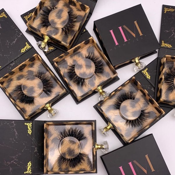 wholesale custom lash box 3d bottom full strip mink lashes dramatic faux mink eyelashes vendors 3d 25mm faux mink eyelash