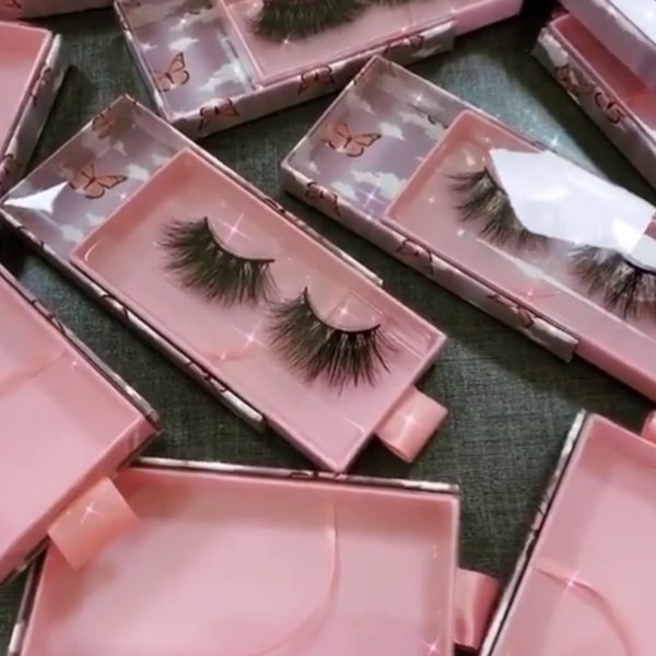 False Eye Lashes Free Sample Vendor Wholesale Private Label Real 25mm 30mm 3d Fluffy 100% Mink Eyelash