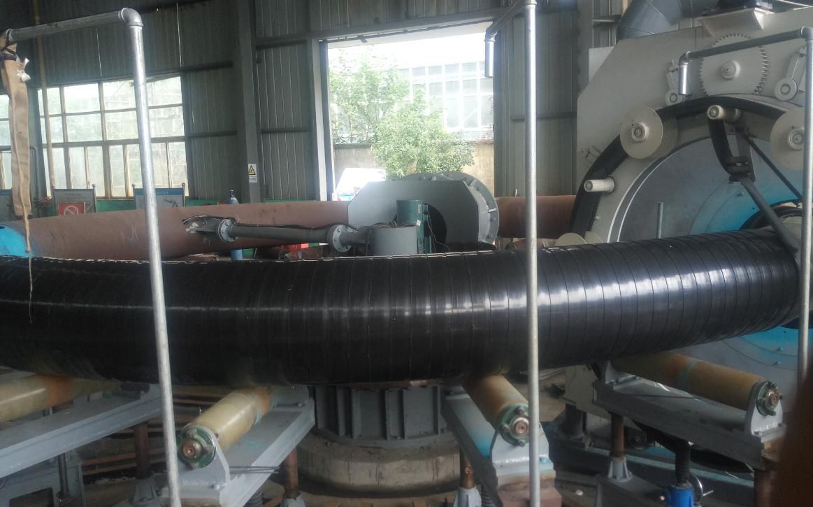 bend pipe ancorrosion wrap processing line