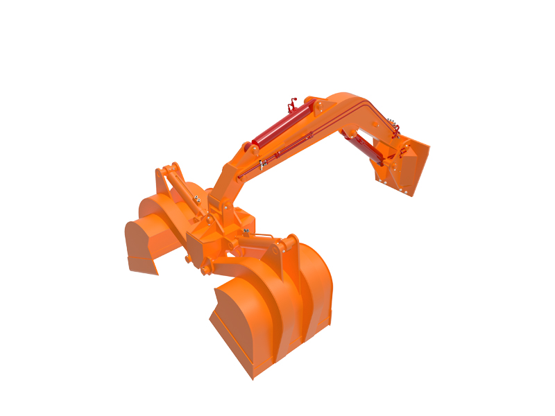 Efficient loading Clamshell Grab Attachment ZK F-DBLD3A40-500