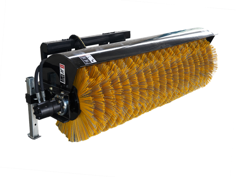 72" Wide Skid Steer Angle Rotary Broom,Sweepster ZK S-AB