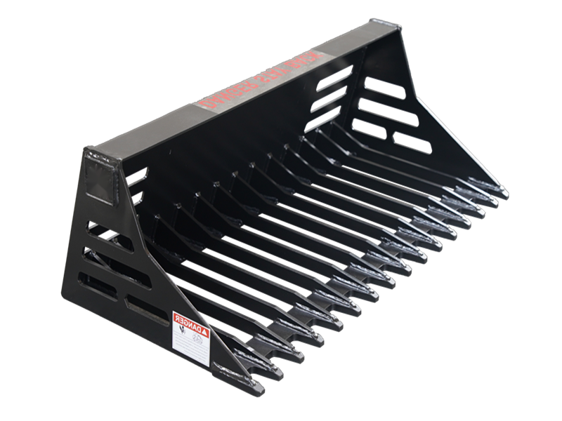 Mini Skid Steer Loader Rock Bucket ZK S-PRB