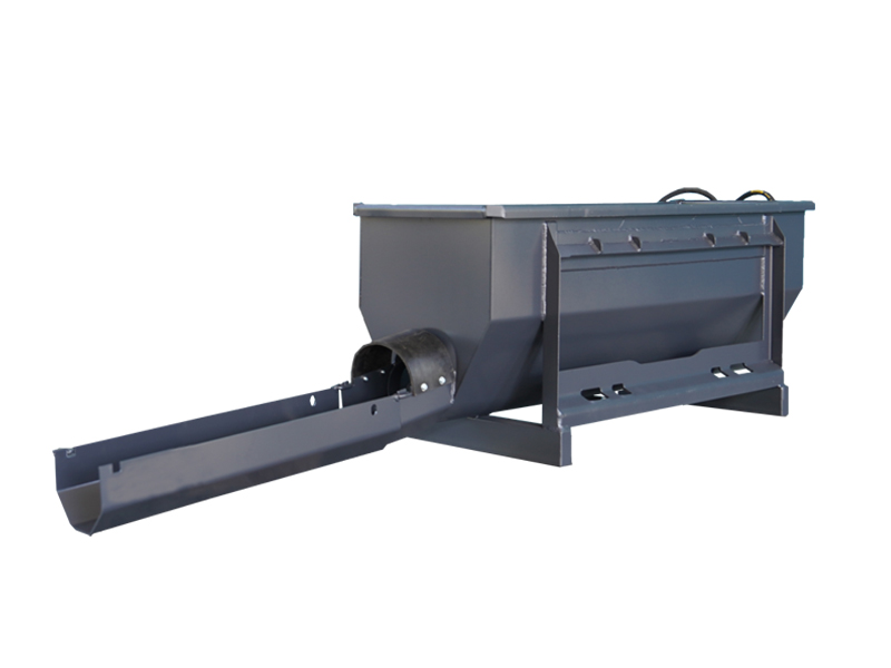 Auger Bucket Transport Mix Dispense Concrete, Wildlife Feed, and Agricultural Grains ZK S-AB1740(68.5IN)-MP1220