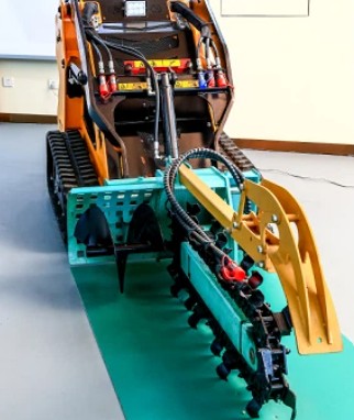 Trencher Attachment For Skid Steer Loadr