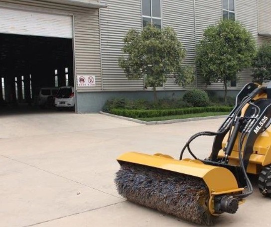Skid Steer Angle Rotary Broom