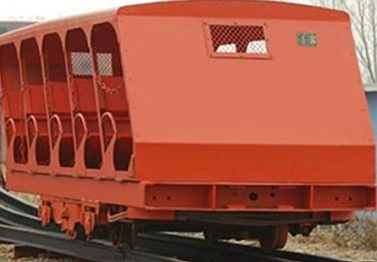 Coal Mine Level Roadway Man Car