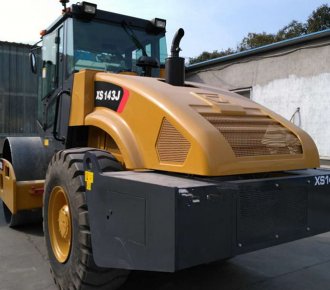 XS143J XCMG Single drum 14t road roller for sale