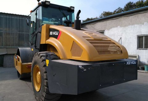 XS143J XCMG Single drum road roller for sale