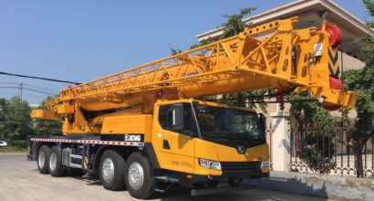 brand new XCMG QY50KA 50T Truck crane sell to Algeria