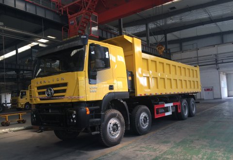 2021 HEAVY DUTY mining SAIC 12wheel 40t 50t 60t genlyon dump truck tipper for sale