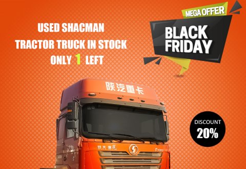 used SHACMAN tractor truck for sale