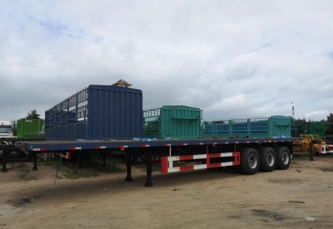 loading container trailer 20ft container semi trailer for sale 