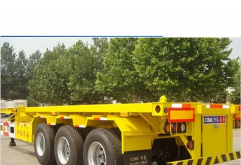 Brand New hot sale skeleton type container semi trailer price