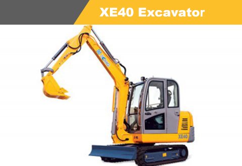 XCMG small excavator XE40 4t excavator