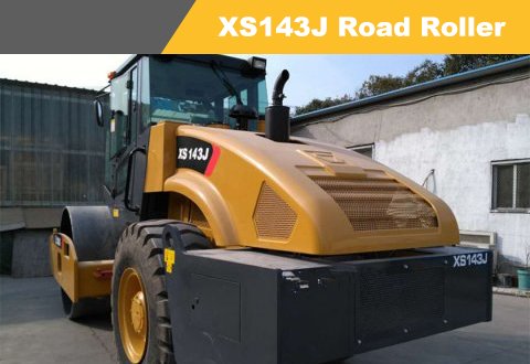 XS143J XCMG Single drum 14t road roller for sale