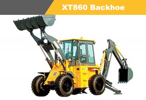 Hot sale XCMG backhoe loader XT860