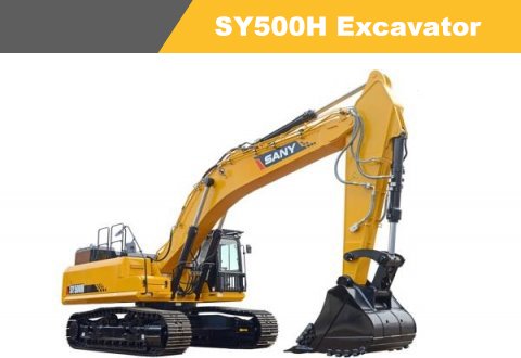 SANY Excavator 48.6T SY500H