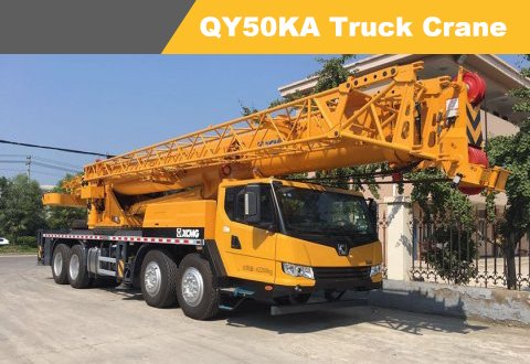 XCMG 50T QY50KA Truck Crane For Sale