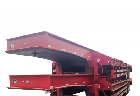 CIMC 3axles low bed trailer for sale 