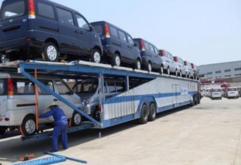 17m Car Carrier Semi Trailer for 10 Units SUV / Cars
