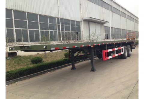 KAILAI 2 Axles Flatbed Container Trailer 20FT/40FT
