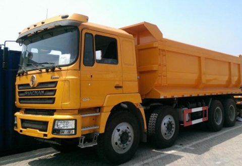 China truck 8x4 380hp 25cbm best quality Shacman tipper 