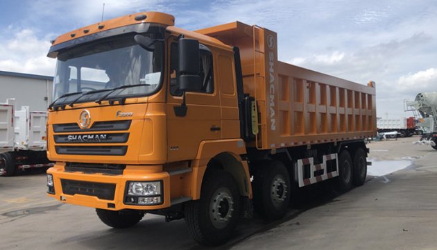 Shacman F3000 8x4 dump tipper trucks for East Africa