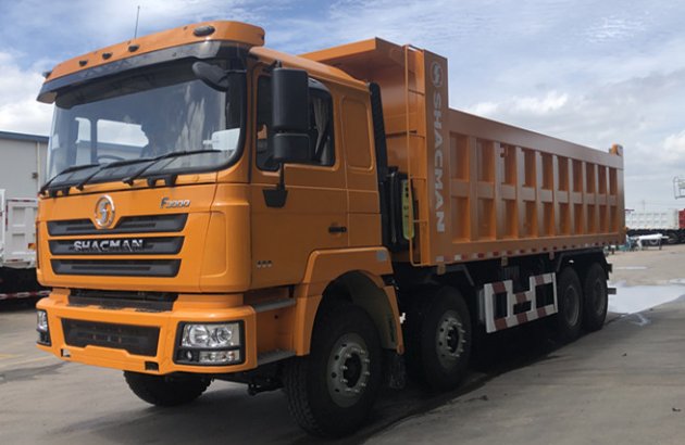 Shacman F3000 8x4 dump tipper trucks for East Africa