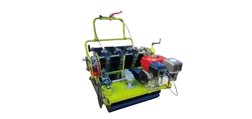 Gasoline engine garlic seeder