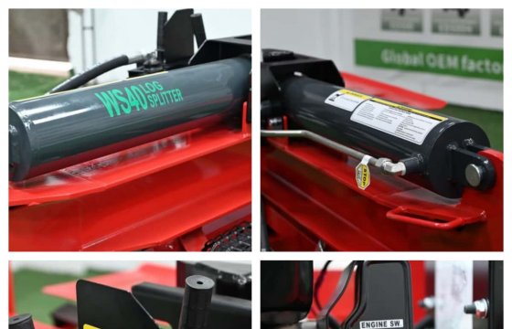 WS40 Luxury Gasoline Log Splitter details